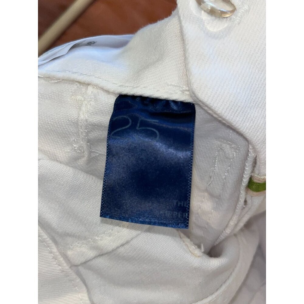 Pilcro Anthropologie The Jenna Wide-Leg Relaxed  White Jeans Size 25 Womens - Picture 10 of 11